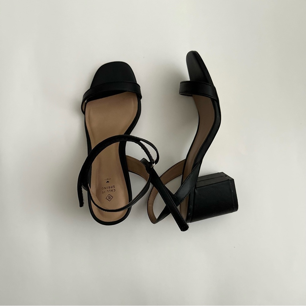 black block heels